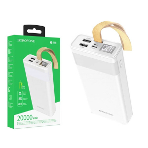 купить Павербанк Borofone 20000mAh 2xUSB/1xType-C, 2A