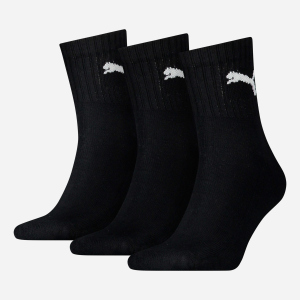 Набір шкарпеток Puma Unisex Short Crew Socks (3 Pack) 90611002 35/38 3 пари Black (8713537871143) в Миколаєві