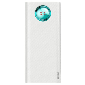 PowerBank Baseus Amblight Digital Display PD3.0+QC3.0 18W 20000mAh White (PPALL-LG02) ТОП в Миколаєві