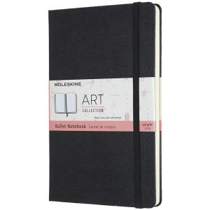 Записная книга Moleskine Art Bullet 13 х 21 см 160 страниц в точку Черная (8053853603357) в Николаеве