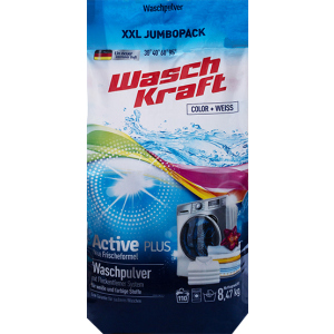 Засіб для прання Wasch Kraft Сolor + Weiss Порошкоподібний 8.47 кг (4260634110209) ТОП в Миколаєві