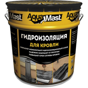 Мастика ТехноНИКОЛЬ AquaMast битумно-резиновая, 18 кг (IG7465053) ТОП в Николаеве