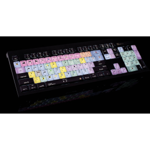 LogicKeyboard Avid Media Composer PC Nero Line US + LogicLight (LKBUMCOM4BJPUUS)