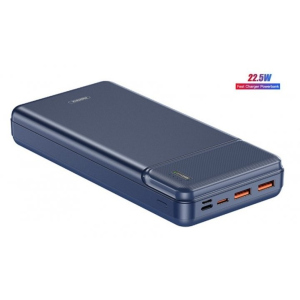 Павербанк Remax Quick Charge 22.5W 30000 |2xUSB/Type-C, PD/QC| Blue