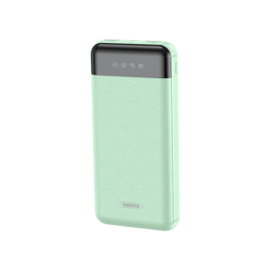 Power Bank Remax RPP-195 Yuen Series 2.1A Fast Charging 20000 mAh (Зеленый) лучшая модель в Николаеве