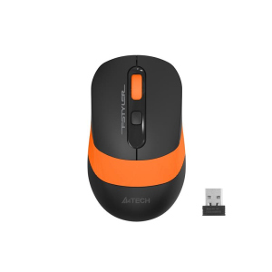 Мышь беспроводная A4Tech FG10S Orange/Black USB лучшая модель в Николаеве