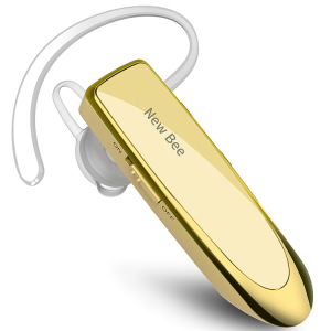 Гарнітура Bluetooth New Bee LC-B41 Gold надійний