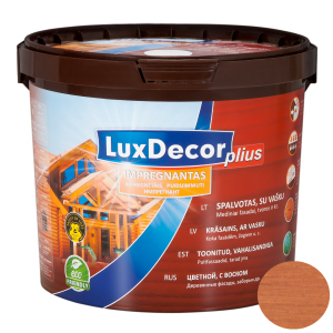 Просочення для дерева Lux Decor (каштан) (10 літрів) краща модель в Миколаєві