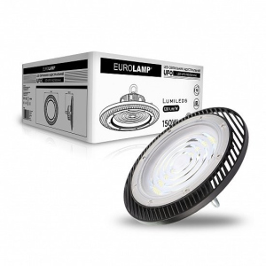 Світлодіодний світильник EUROLAMP High Bay UFO NEW 150Вт 5000K 18000Лм IP65 (LED-UFO-150/50(new)) краща модель в Миколаєві