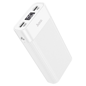 Портативний зарядний пристрій Power Bank Hoco J85 Wellspring 20000 mAh Білий ТОП в Миколаєві