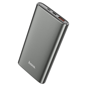 хороша модель Портативний зарядний пристрій Power Bank Hoco J83 PD20W+QC3.0 10000 mAh Сірий