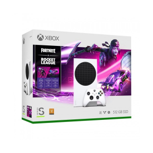 Стаціонарна ігрова приставка Microsoft Xbox Series S 512 GB + Fortnite + Rocket League Bundle (RRS-00034) ТОП в Миколаєві