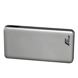 УМБ Power Bank Frime 10000mAh QC3.0 2USB 2.1A Type-C Silver Grey (FPB1033QCD.SG) надежный