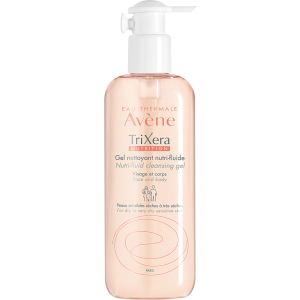 Очищающий гель Avene TriXera Nutrition для сухой кожи лица и тела 400 мл (3282770074710) ТОП в Николаеве