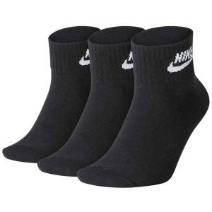 Набір шкарпеток Nike U Nk NSW Evry Essential Ankle 3Pr SK0110-010 S (34–38) 3 пари Чорний (193145890510) в Миколаєві