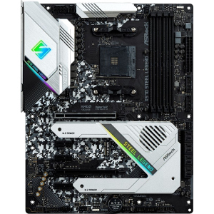 Материнська плата ASRock X570 Steel Legend (sAM4, AMD X570, PCI-Ex16) краща модель в Миколаєві