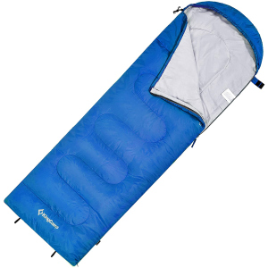 Спальний мішок KingCamp Oasis 250XL Left Blue (KS3222_BLUE_L) краща модель в Миколаєві