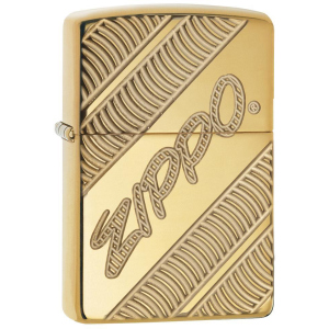 Запальничка Zippo 169 Zippo Coiled Armor Золотиста (Zippo 29625) в Миколаєві