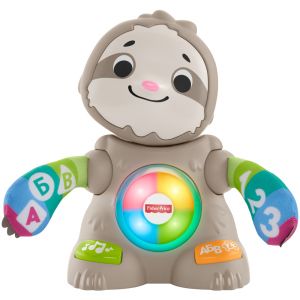 Интерактивная игрушка Fisher-Price Linkimals Танцующий ленивец (русс) (GHY96) (0887961807066)