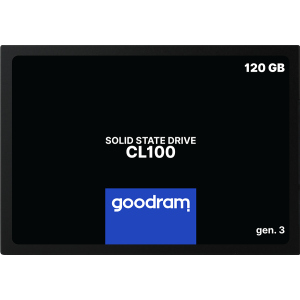 Goodram SSD CL100 Gen.3 120GB 2.5" SATA III 3D NAND TLC (SSDPR-CL100-120-G3) ТОП в Миколаєві