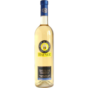 Вино Hafner Late Harvest Chardonnay біле напівсолодке 0.75 л 9.5% (250011487615_9005763009001) надійний