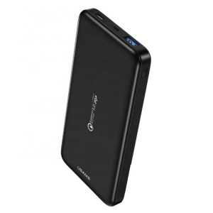 УМБ Power Bank Usams 10000 mAh mini Charge 3.0 1xUSB 1xType-C/PD, входы Type-C/MicroUSB ультратонкий черный (US-CD92-BL) рейтинг