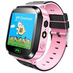 Дитячий телефон-годинник з GPS трекером GOGPS ME K12 Pink (K12PK)