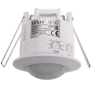 Датчик руху LUXEL 0.5W IP20 (MS-04W) краща модель в Миколаєві