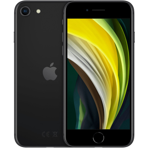 Мобільний телефон Apple iPhone SE 64GB 2020 Black Slim Box (MHGP3) Офіційна гарантія в Миколаєві