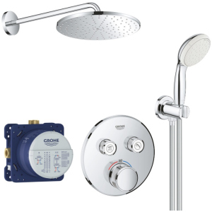 Душовий гарнітур GROHE Grohtherm SmartControl 26406SC1 (29119000+35600000+26557000+26406001) ТОП в Миколаєві