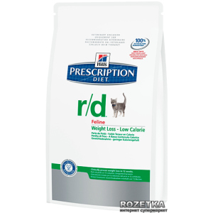 Сухой корм для кошек Hills Prescription Diet Feline r/d 5 кг (4318,08) (052742431802) лучшая модель в Николаеве