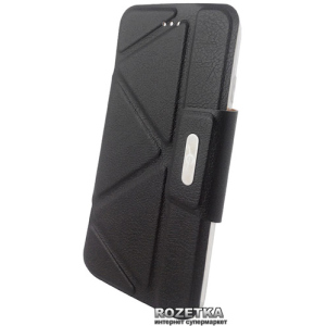 Чохол Global Case TPU BookCase для Apple iPhone 6 Plus/6s Plus Чорний ТОП в Миколаєві