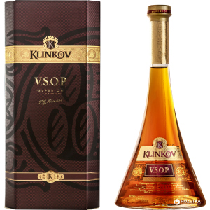 Бренди Klinkov VSOP 0.5 л в коробке 5 лет выдержки 40% (4820073560173) ТОП в Николаеве