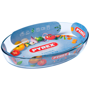 Форма овальная Pyrex для выпекания 39х27 см (347B000) ТОП в Николаеве