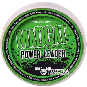 Шнур DAM Madcat Power Leader 15 м 80 кг/178 фунтів (3795080) ТОП в Миколаєві