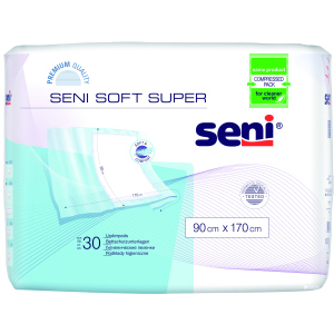 Пеленки гигиенические Seni Soft Super 90х170 30 шт (5900516691998) ТОП в Николаеве