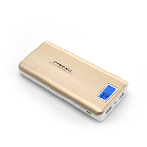 Зовнішній акумулятор Power Bank Pineng PN-999 20000 mAh Gold рейтинг