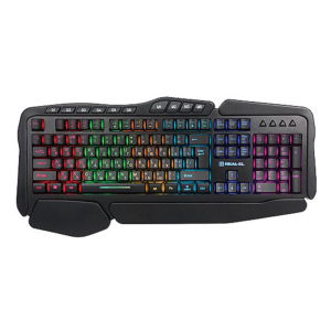 Клавіатура REAL-EL Gaming 8900 RGB Macro Black USB ТОП в Миколаєві