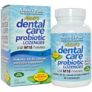 Пробіотик Natures Plus Adult`s Dental Care М'ята 60 таблеток (97467043831) краща модель в Миколаєві