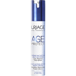 хороша модель Нічний детокс крем Uriage Age Protect Multi-Action Detox Night Cream Очищення+Корекція зморшок 40 мл (3661434006449)