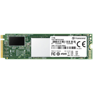 Transcend SSD MTE220S 1ТБ M.2 PCIe Gen 3.0 3D NAND (TS1TMTE220S)