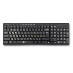 Клавиатура Piko KB-108X Black (1283126467073) лучшая модель в Николаеве