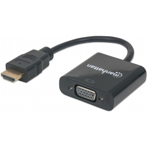 Перехідник Manhattan HDMI M - VGA F (151467) в Миколаєві