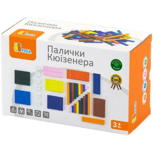 Набір для рахунку Viga Toys Дерев'яні палички Кюїзенера 116 шт (51765) рейтинг