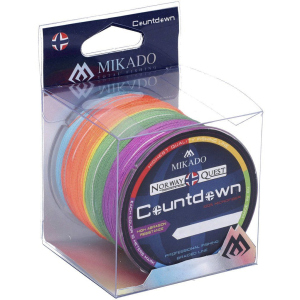 Шнур Mikado Norway Quest Countdown 300 м 0.40 мм 34.90 кг Multicolor (Z46M-040-300) краща модель в Миколаєві