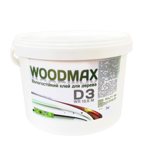 Вологостійкий клей для дерева D3 Himdecor WOODMAX 3 кг в Николаеве