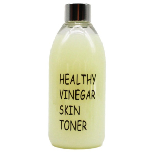 Тонер для обличчя із екстрактом бурого рису Real Skin Healthy Vinegar Skin Toner Rice 300 мл (8809280351459) ТОП в Миколаєві