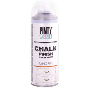 Фарба аерозоль на водній основі Pintyplus Chalk-finish Світло-сіра 400 мл (8429576230406) ТОП в Миколаєві