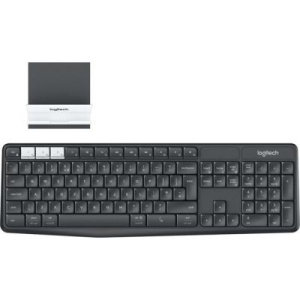 Клавіатура Logitech K375 Multi-Device Graphite RU (920-008184) ТОП в Миколаєві