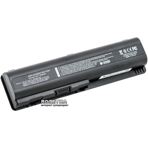 Аккумулятор PowerPlant для HP Pavilion DV4 Black (10.8V/5200mAh/6Cells) (NB00000025) в Николаеве